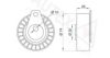 FORD 1079173 Tensioner Pulley, timing belt